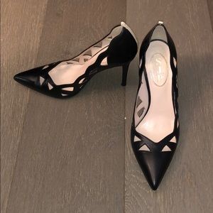 SJP by Sarah Jessica Parker Black Cutout Heels